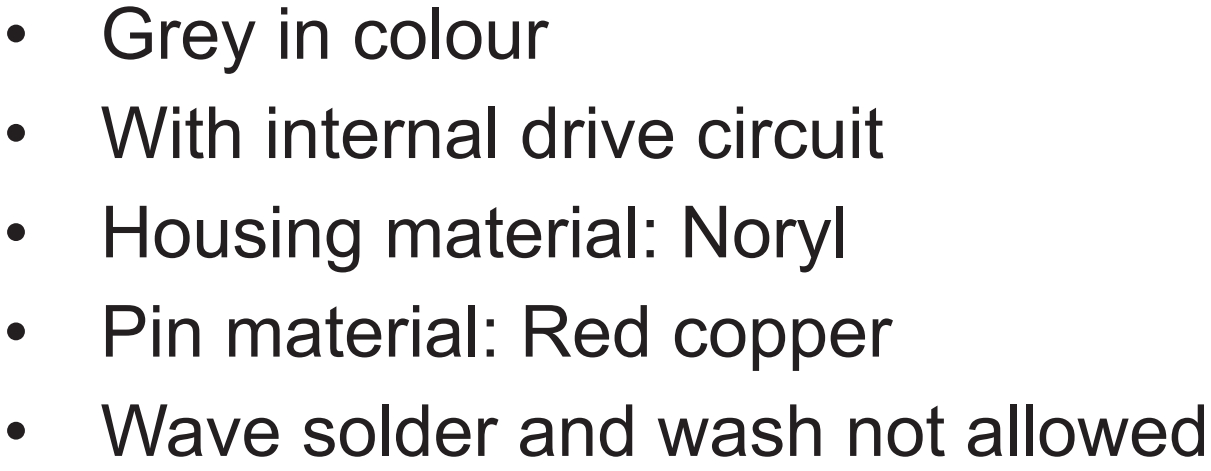 זמזם פיאזו למעגל מודפס PRO SIGNAL ABI-052-RC TEXT